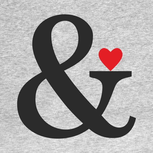 ampersand heart love gift by FrauK